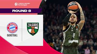 The COMEBACK That Almost HAPPENED  Bayern Munich – Zalgiris  BASKETBALL HIGHLIGHTS R8 202425 [upl. by Annaitsirk555]