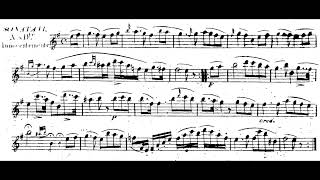 Paganini  6 Sonatas Op 3 No 6 in E Minor Sheet Music [upl. by Lednam]