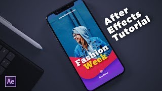 After Effects Tutorial  Animate Instagram Stories [upl. by Stefano823]