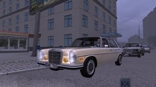 City Car Driving MercedesBenz 300SEL 720p [upl. by Saint]