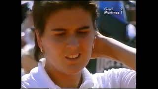 1996 French Open Semifinal Graf vs Martinez [upl. by Nart311]