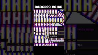 Badge99 Voice VS Freefire Voice Notes freefire badge99 shortsfeed trending short shortvideo [upl. by Enyehc]