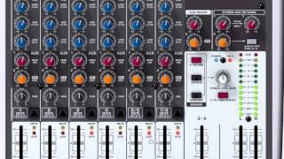 Funciones de la consola Behringer Xenix 1204 USB [upl. by Edmon]