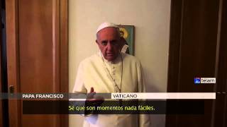 El Papa Francisco se solidarizó con los afectados por el volcán Calbuco [upl. by Apul]