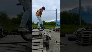 Trial Unicycling 😍☺️ shorts trial unicycle monocycle extremesports [upl. by Folsom]