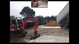 Créer une allée et parking en toutvenant par SOKOLOFF ENVIRONNEMENT [upl. by Chandos]