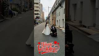 Happy married💐wedding couplegoals youtubeshorts keepsupporting [upl. by Colston]