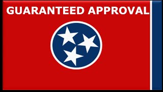 Tennessee State Car Financing  Guaranteed Approval on First Time Auto Loans for Bad Credit History [upl. by Nohsav]