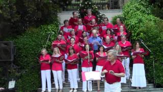 Deck the Hall with Boughs of Holly  Santa Singers 2013 [upl. by Sheepshanks774]