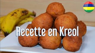 Recette Gateau Banane Kreol Morisien [upl. by Sivolc]