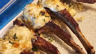 Parmesan Crusted Lamb Chops foryou [upl. by Suiramaj]