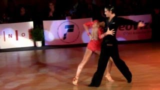 Nino Langella  Kristina Moshenskaya Brno Open 2012 WDSF int open latin final  paso doble [upl. by Pammy]