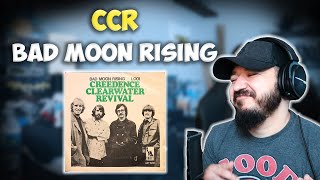 CREEDENCE CLEARWATER REVIVAL  Bad Moon Rising  FIRST TIME HEARING REACTION [upl. by Rednal]