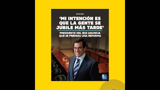 Noboa quiere incrementar los años de jubilación sin subir la pensión jubilar en 470 dólares [upl. by Noreht202]