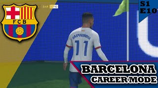 DESTROYING PSG FC24 Barcelona Debt Career Mode [upl. by Keven54]