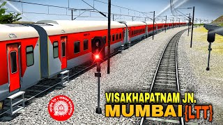 Visakhapatnam junction to Mumbai LTT Lokmanya Tilak terminus full train journey 18519mdg [upl. by Aneehsor111]