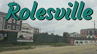 Rolesville NC  A Drive Through Town [upl. by Noiraa121]