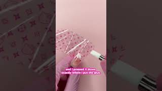 How To Apply Nail Foils  Beetles Nail Foil Glue 💅🏾✨ [upl. by Nospmoht866]