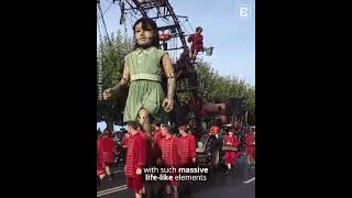 giant puppets on the streets of France [upl. by Revlis]