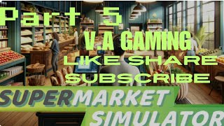 supermarket simulator part 5 game play video tranding game video gaming [upl. by Lain669]