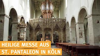 Heilige Messe live aus Köln Mittagsmesse katholischer Gottesdienst  08042024 [upl. by Ailemrac]