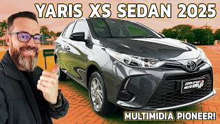 YARIS XS 2025  Sedan Com Bom Espaço e Preço Competitivo [upl. by Silvan989]