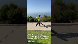 Malibu Community Services Dept Using Electric Power Tools to Reduce Emissions amp Noise Pollution [upl. by Hock]