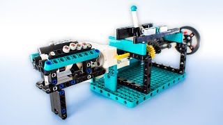 How to make a LEGO Engine and Transmission  LEGO Mindstorms 51515 [upl. by Amuh]