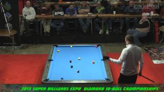 Super Billiards Expo 2013 Finals Shane Van Boening Vs Thorsten Hohmann [upl. by Bunni]