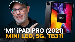 M1 iPad Pro 2021 — Mini LED 5G Thunderbolt 3 [upl. by Isadore]