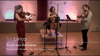 Dohnányi  Serenade for String Trio Op 10 3 Scherzo [upl. by Allyce]