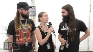 Interview with Metal Battle band ZOMBIES ATE MY GIRLFRIEND from South Africa at Wacken Open Air 2016 [upl. by Arratal]