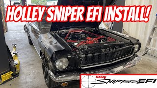 How To Install A Holley Sniper EFI [upl. by Idnac193]