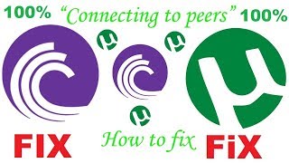 bittorrent stuck at connecting to peers Utorrent stuck at connecting to peers fix [upl. by Teteak]