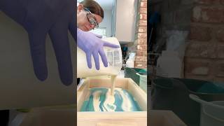 Cold Process Soap Making Soap Making Short Video soap diy bodysoap [upl. by Sonnie812]