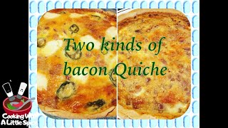 Top 2 favorite Bacon Quiche Recipes [upl. by John]