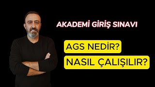 AGS AKADEMİ GİRİŞ SINAVI NEDİR NASIL ÇALIŞILIR [upl. by Norvan946]