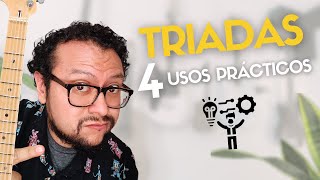 4 formas INCREÍBLES de usar las TRIADAS en guitarra [upl. by Murat]