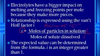 Colligative Properties of Electrolyte Solutions [upl. by Hance]