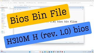 Bios  Bios Main GIGABYTE  Bios And Ec Bin File  GIGABYTE H310MH Rev 10 Free Dowload [upl. by Cicely553]