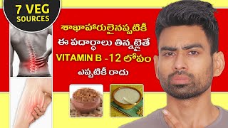 Vitamin B12 Foods for Vegetarians విటమిన్ B12ని పెంచుకోవడానికి శాఖాహారులు ఏం తినాలి [upl. by Ahcsrop]