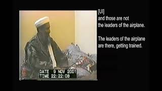 Osama bin Laden quotConfession videoquot [upl. by Snehpets]