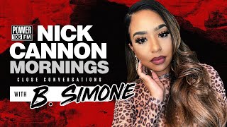 B Simone on New Show quotGirlfriends Check Inquot Dating Life and Doing A Blind Date Businesses  more [upl. by Maddox129]