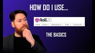 How do I use Roll20 to run a game Here are the basics [upl. by Nahsin]