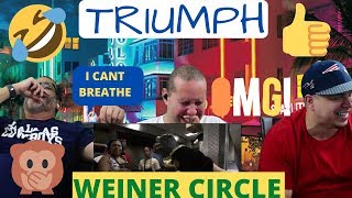 HE CALLED HER MOM MADEA Triumph Visit Chicagos Weiners Circle  REACTION  CONAN [upl. by Libove]