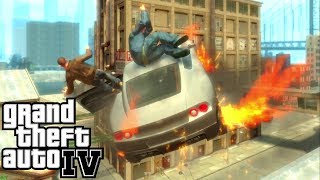 GTA IV  Crashes Bailouts Ragdolls amp Fails Compilation 21 1080p [upl. by Lunt]