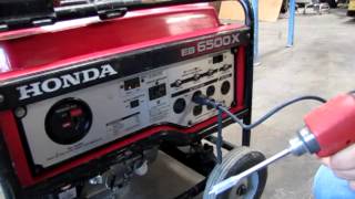 SOLD Honda EB6500X Gas Powered Generator [upl. by Morena71]