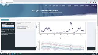 MCCrystal freeaccess calculator of the crystallinity index ofMCC from Raman spectral data [upl. by Assilaj678]