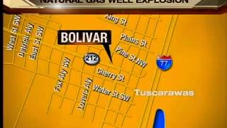 Noon One dead in Bolivar natural gas explosion [upl. by Lekzehcey]