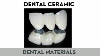 Classification Dental Ceramics  CAD CAM [upl. by Ahgiela]